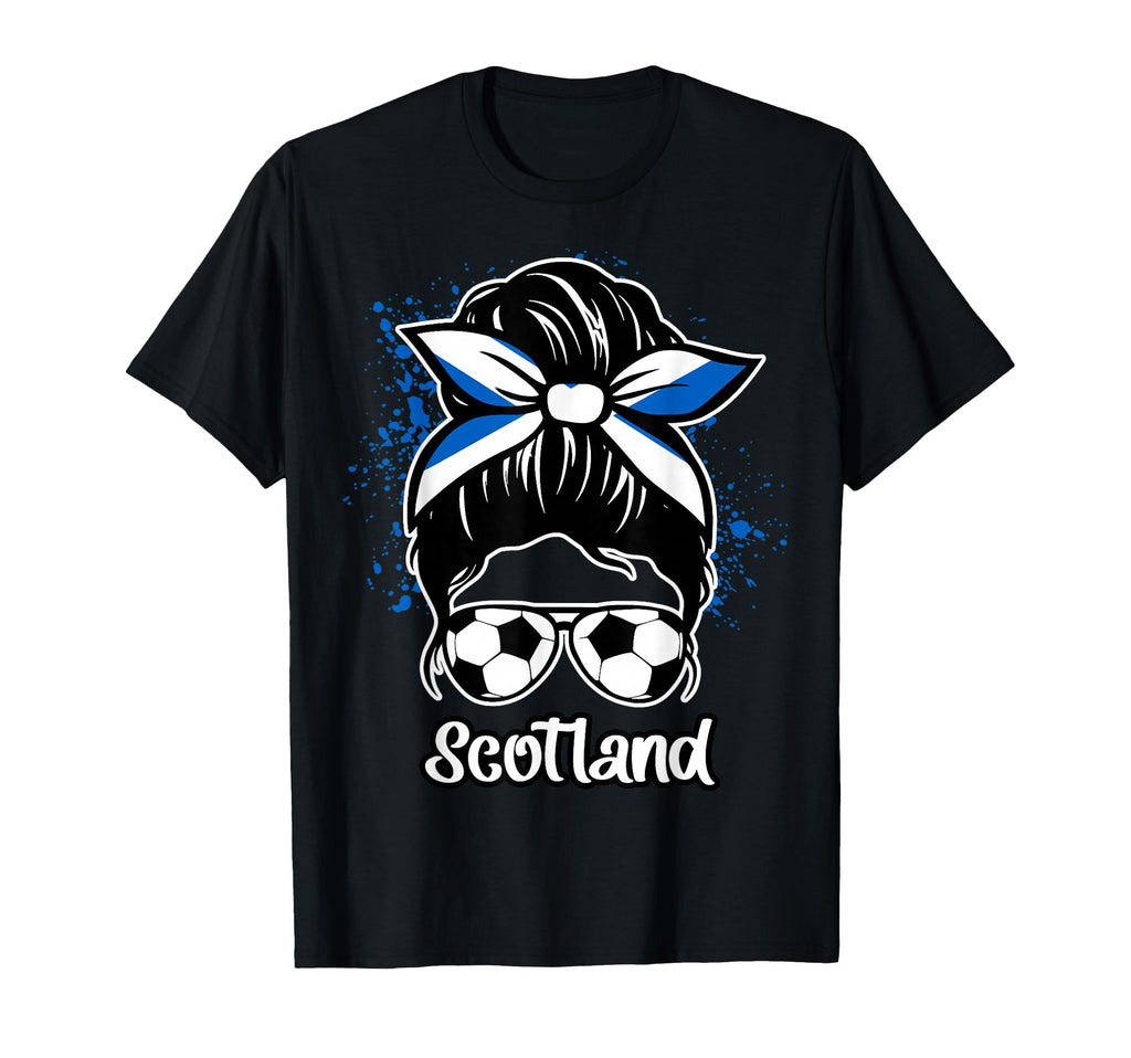 Scotland Football Game Player Soccer T-Shirt - Aesthetic Graphic Men Women