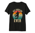 Best Soccer Dad Ever Silhouette T-Shirt - Casual Everyday Wear Men Women