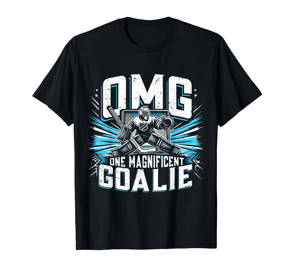 Funny Goalkeeper Ice Hockey Goalie T-Shirt - Fun Novelty Design Men Women