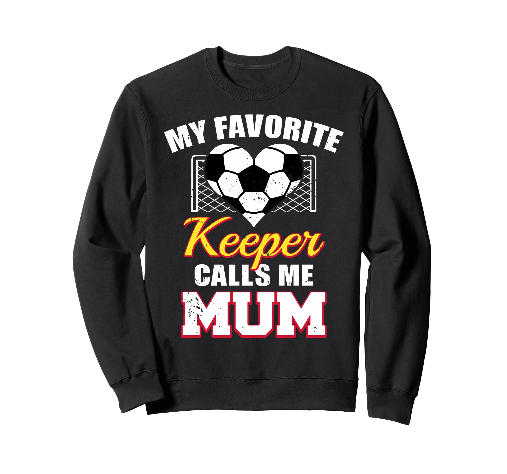 My Favorite Keeper Calls Me Mum Sweatshirt - Graphic Print for Adults