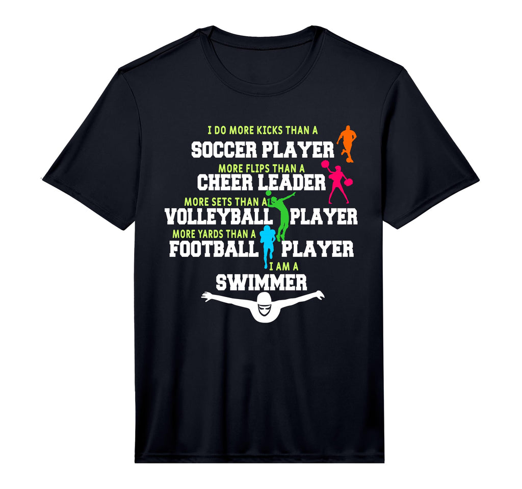 Mens I Do More Kicks Than Soccer T-Shirt - Aesthetic Graphic Men Women