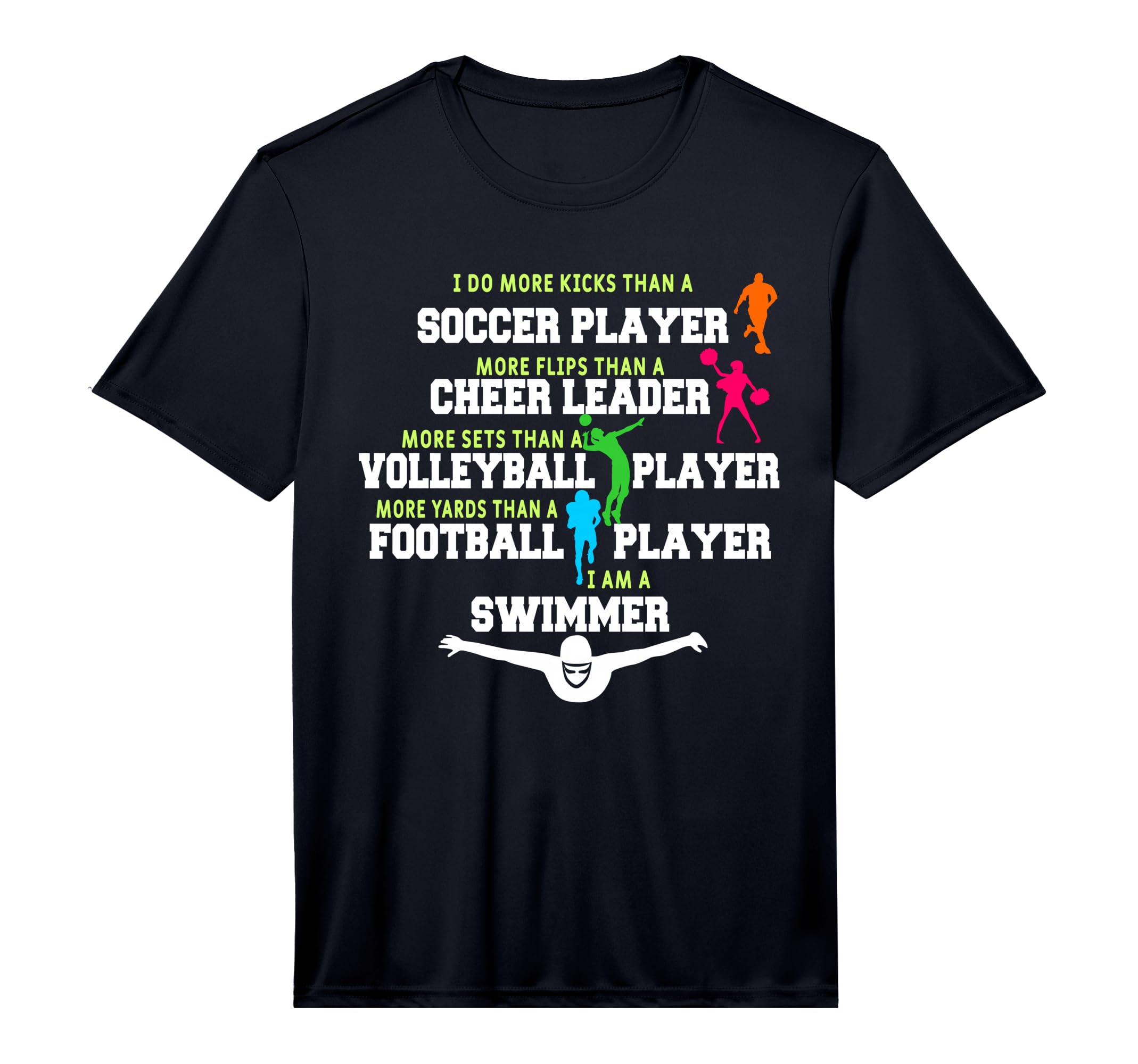 Mens I Do More Kicks Than Soccer T-Shirt - Aesthetic Graphic Men Women