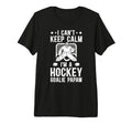 Mens Im Hockey Goalie Papaw Ice T-Shirt - Casual Everyday Wear for Adults