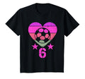 Soccer Birthday 6 Year Old Sixth 6Th T-Shirt - Streetwear Style Men Women