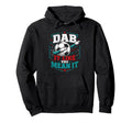 Dab It Like You Mean It Soccer Player Hoodie - Minimalist Print for Adults