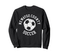 Newaygo County Soccer Distressed Sweatshirt - Streetwear Style for Adults