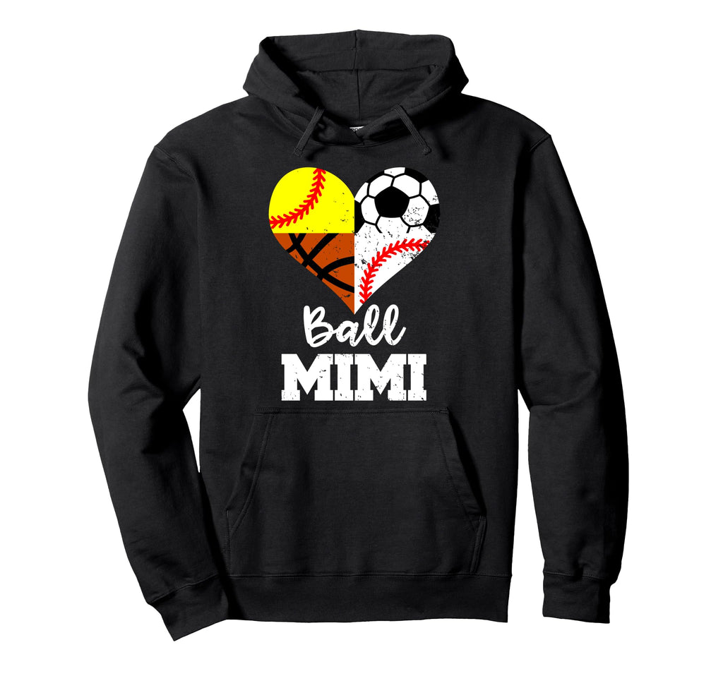 Ball Mimi Soccer Baseball Softball Hoodie - Custom Art Print Men Women