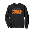 Recreation League Soccer Team Coach Sweatshirt - Graphic Print for Adults