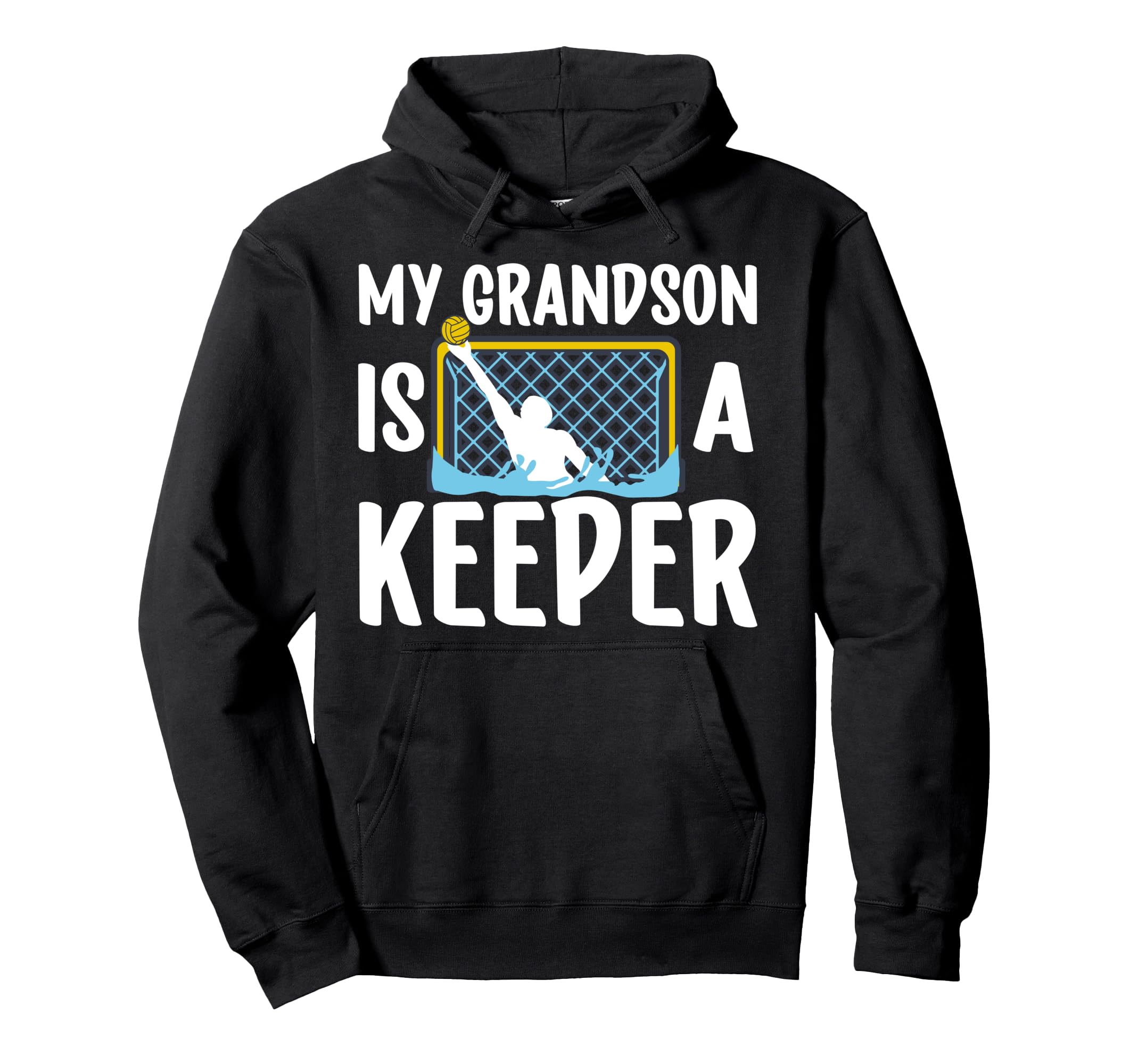 Proud Water Polo Keeper Grandma Water Hoodie - Streetwear Style for Adults