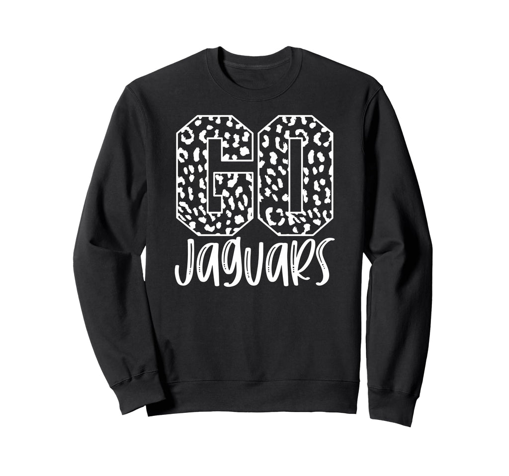 Jaguars Team Mascot School Spirit Game Sweatshirt - Graphic Print Unisex