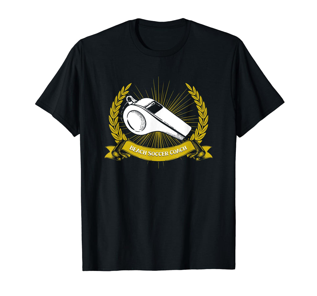 Beach Soccer Coach Soccer Player Funny T-Shirt - Novelty Apparel Men Women