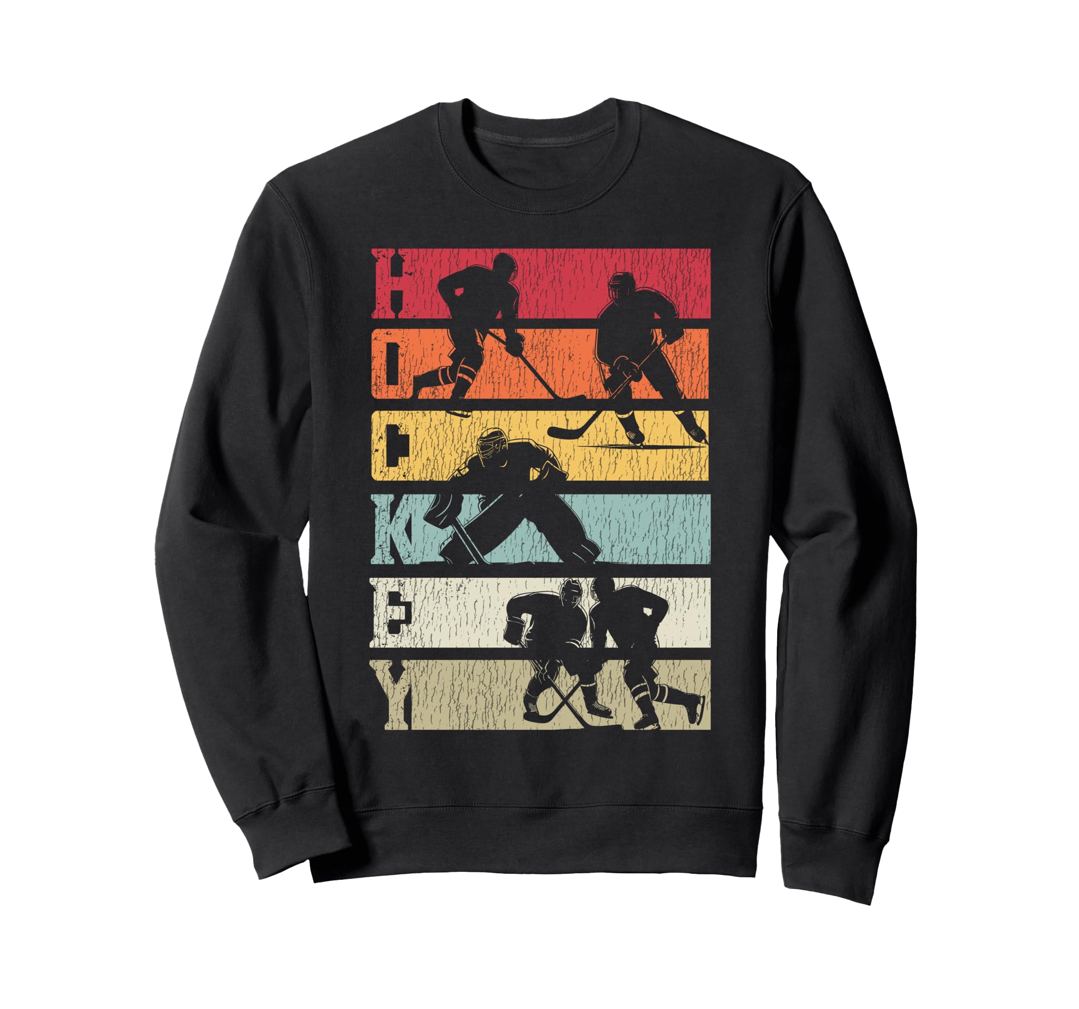 Ice Hockey Goalie Goalkeeper Hockey Sweatshirt - Graphic Print Unisex