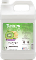 TropiClean Dog Conditioner, Professional Detangling & Moisturizing Conditioner, Puppy Safe, Made in the USA, Kiwi & Cocoa Butter Scent, 1 Gallon