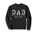 Dad Est 1987 Funny Sports Year Sweatshirt - Graphic Print for Adults