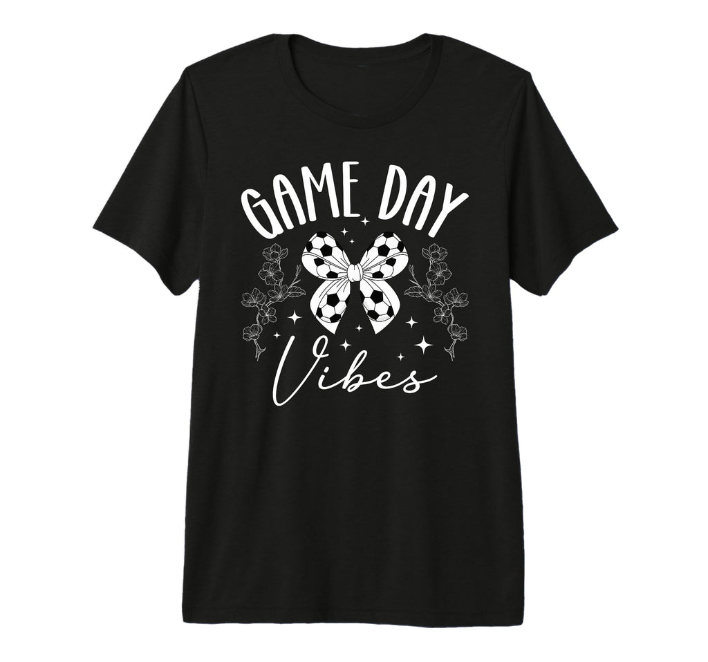 Game Day Vibes Soccer Game Day T-Shirt - Casual Everyday Wear Unisex