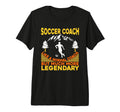 Mens Soccer Coaching Training Trainer T-Shirt - Novelty Apparel for Adults