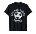 Caldwell Parish Soccer Distressed 90S T-Shirt - Unique Graphic Men Women
