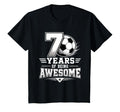 7Th Birthday Soccer 7 Years Being T-Shirt - Aesthetic Graphic for Adults