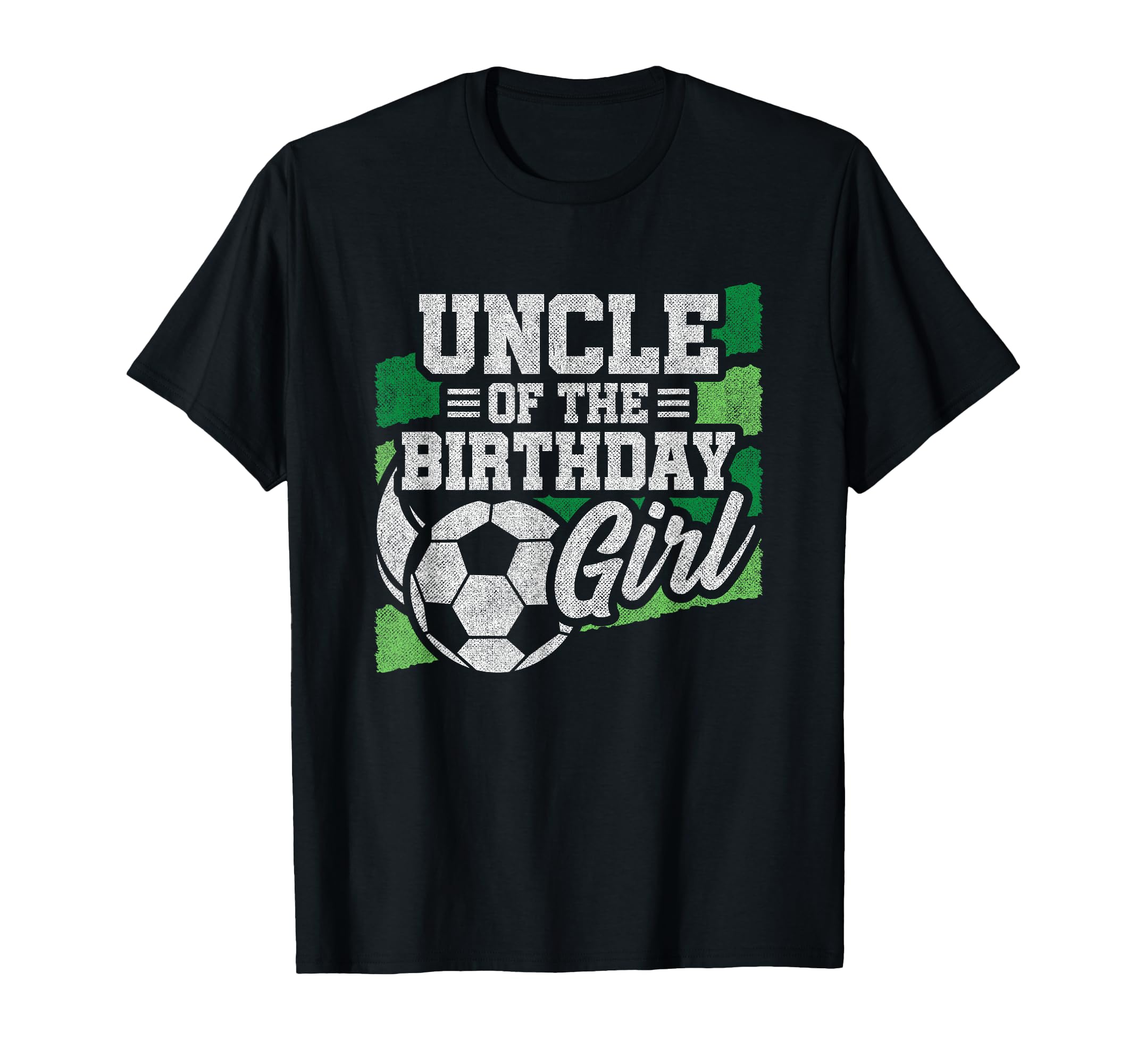 Birthday Soccer Birthday Birthday Uncle T-Shirt - Graphic Print for Adults