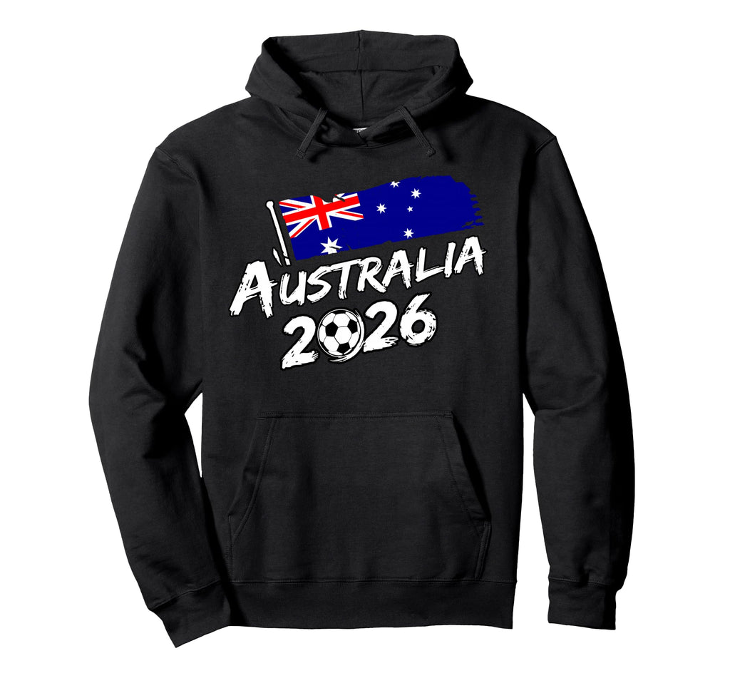 Australia Soccer Football Game Player Fan Hoodie - Minimalist Print Unisex