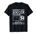 Soccer Season Lover Game Day T-Shirt - Minimalist Print for Adults