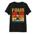 4 Year Old Soccer Birthday 4Th T-Shirt - Trendy Graphic for Adults