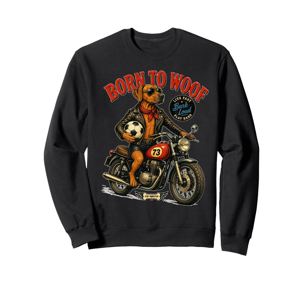 Ridgeback Motorbike Love Footbal Sweatshirt - Streetwear Style Men Women