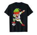 Soccer Dabbing Elf Squad South Korea T-Shirt - Streetwear Style for Adults