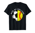Mom Ballers Funny Soccer Softball T-Shirt - Fun Novelty Design Men Women