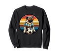 Pug Dog Soccer Player Champion Fan Sweatshirt - Unique Graphic Men Women