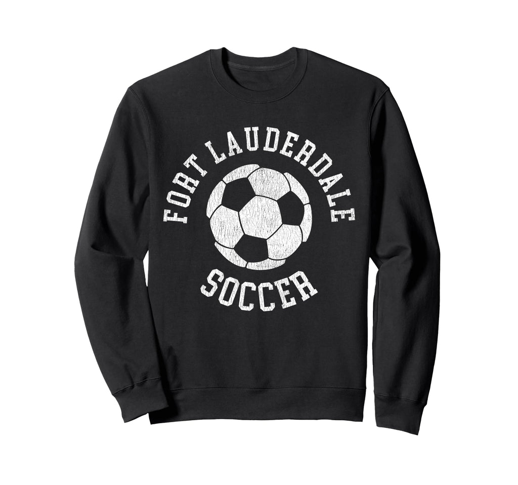 Fort Lauderdale Soccer Sweatshirt - Casual Everyday Wear Men Women