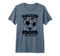 Game Day Soccer Mom 3D Heart And Ball T-Shirt - Minimalist Print Men Women
