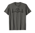 Soccer Heartbeat Funny Soccer Sports T-Shirt - Aesthetic Graphic for Adults