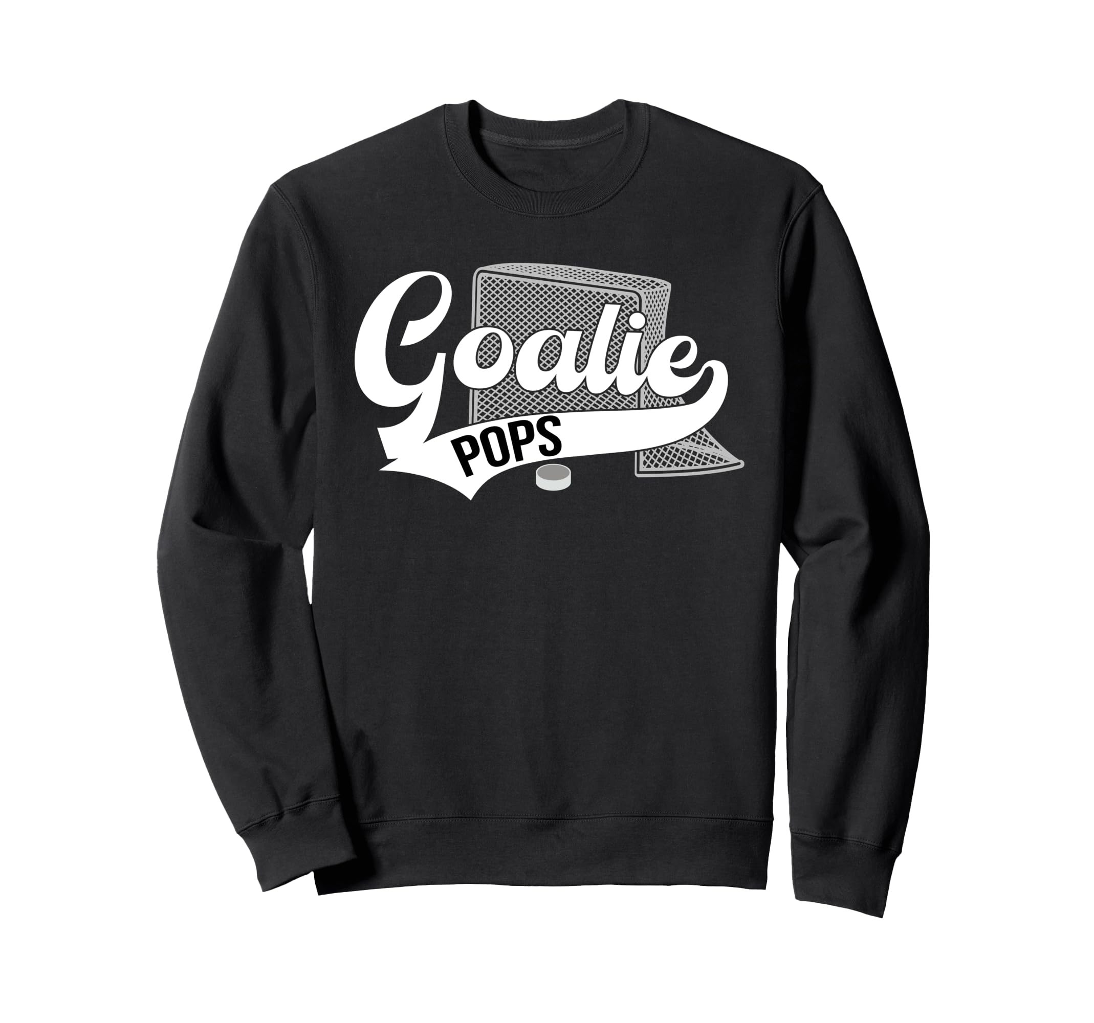 Ice Hockey Goalie Pops Ice Sweatshirt - Aesthetic Graphic for Adults