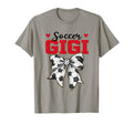 Soccer Gigi Bow Leopard Soccer Lovers T-Shirt - Unique Graphic for Adults