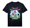 Birthday Ronald Soccer Theme Party T-Shirt - Fun Novelty Design Men Women