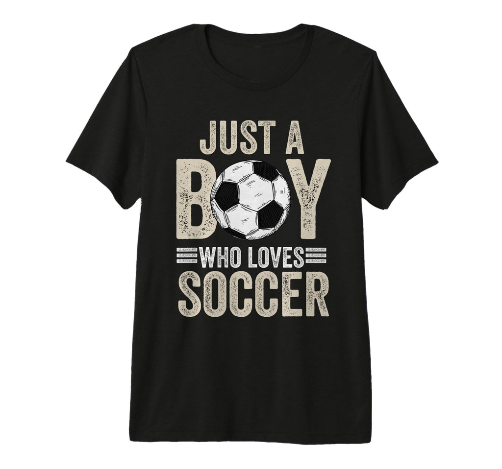 Just Who Loves Soccer Lover Tri Blend T-Shirt - Streetwear Style Unisex