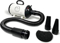 Flying Pig High Velocity Dog Pet Grooming Dryer w/Heater (Flying One, White w/Black Logo)