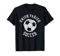 Union Parish Soccer Distressed 90S T-Shirt - Graphic Print for Adults
