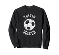 Tustin Soccer Distressed 90S Sweatshirt - Fun Novelty Design for Adults