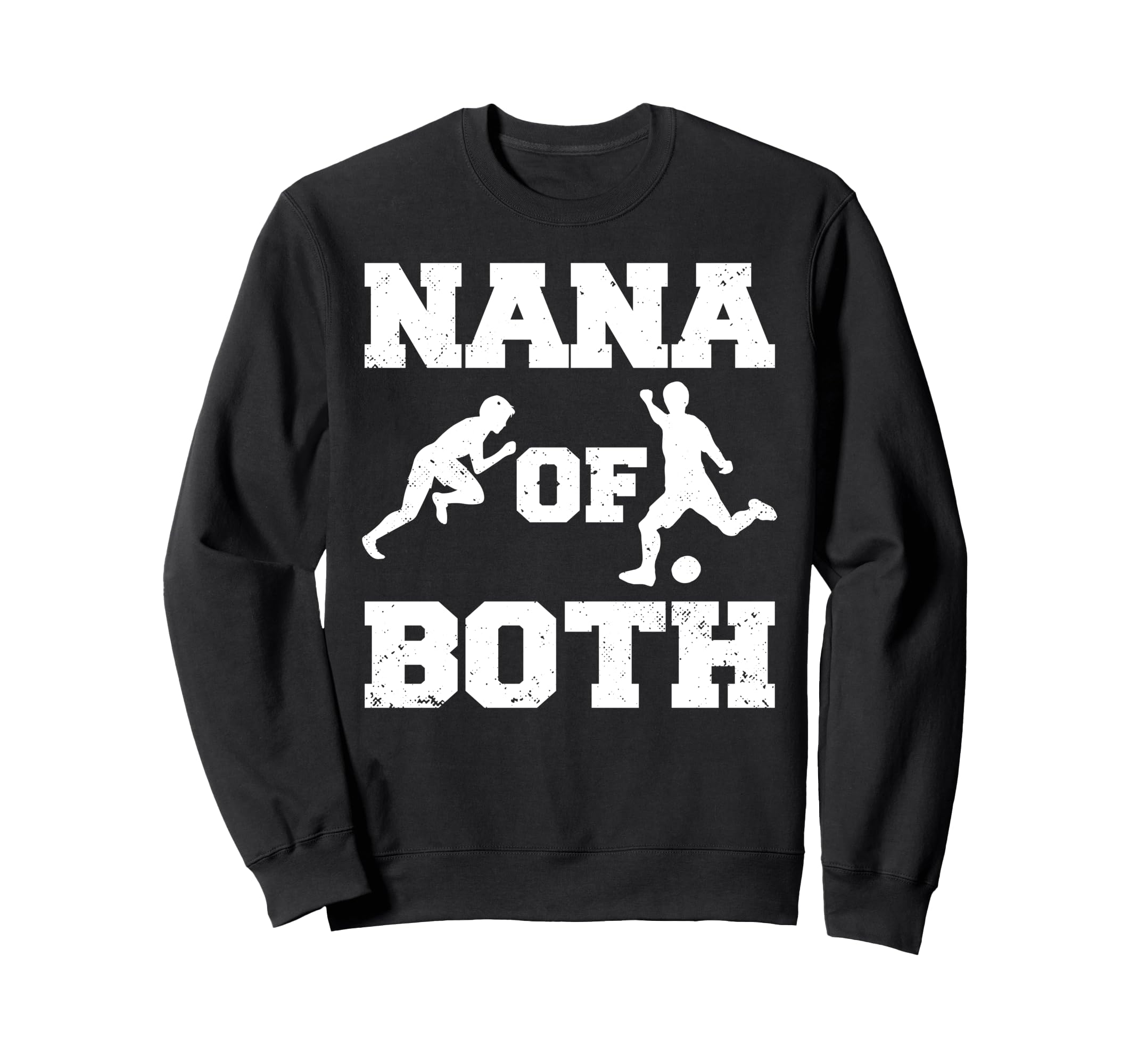 Nana Both Funny Track And Field And Sweatshirt - Novelty Apparel Unisex