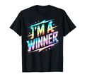 Im Winner Motivational Field Day T-Shirt - Streetwear Style for Adults