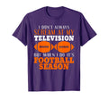 I Dont Scream My Television But Its T-Shirt - Minimalist Print Unisex