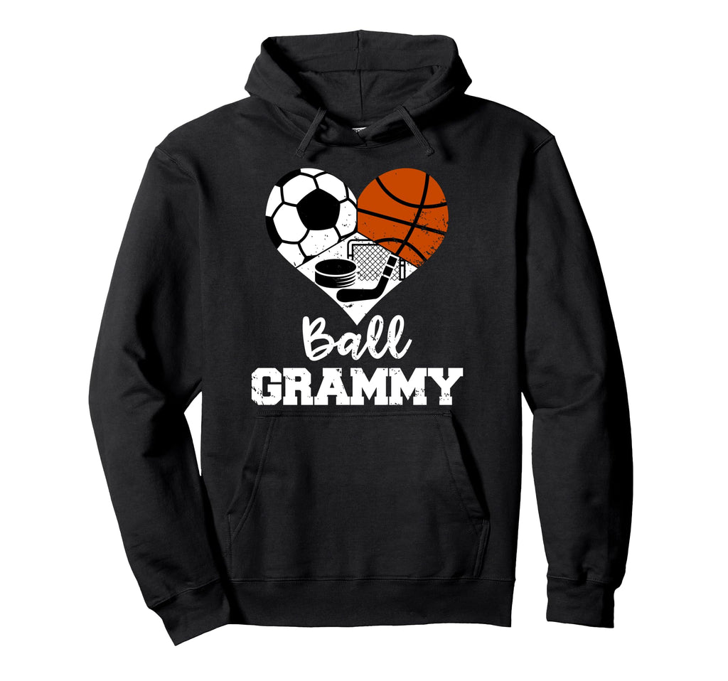Ball Grammy Funny Soccer Basketball Hoodie - Minimalist Print Men Women