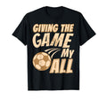 Soccer Dad Motivational Soccer Mom T-Shirt - Fun Novelty Design Men Women