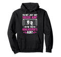 Im Soccer Goalkeeper Aunt Soccer Hoodie - Fun Novelty Design for Adults