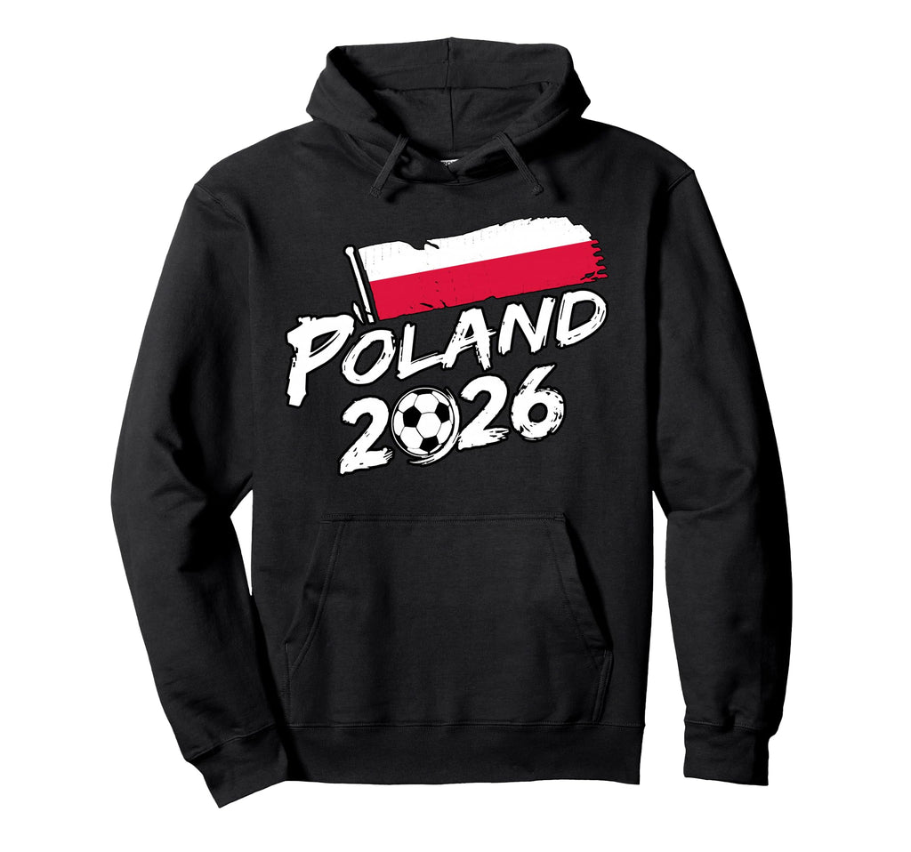 Poland Soccer Football Game Player Hoodie - Minimalist Print for Adults