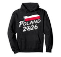Poland Soccer Football Game Player Fan Hoodie - Unique Graphic Men Women