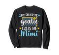 Proud Water Polo Goalie Mimi Water Sweatshirt - Aesthetic Graphic Unisex