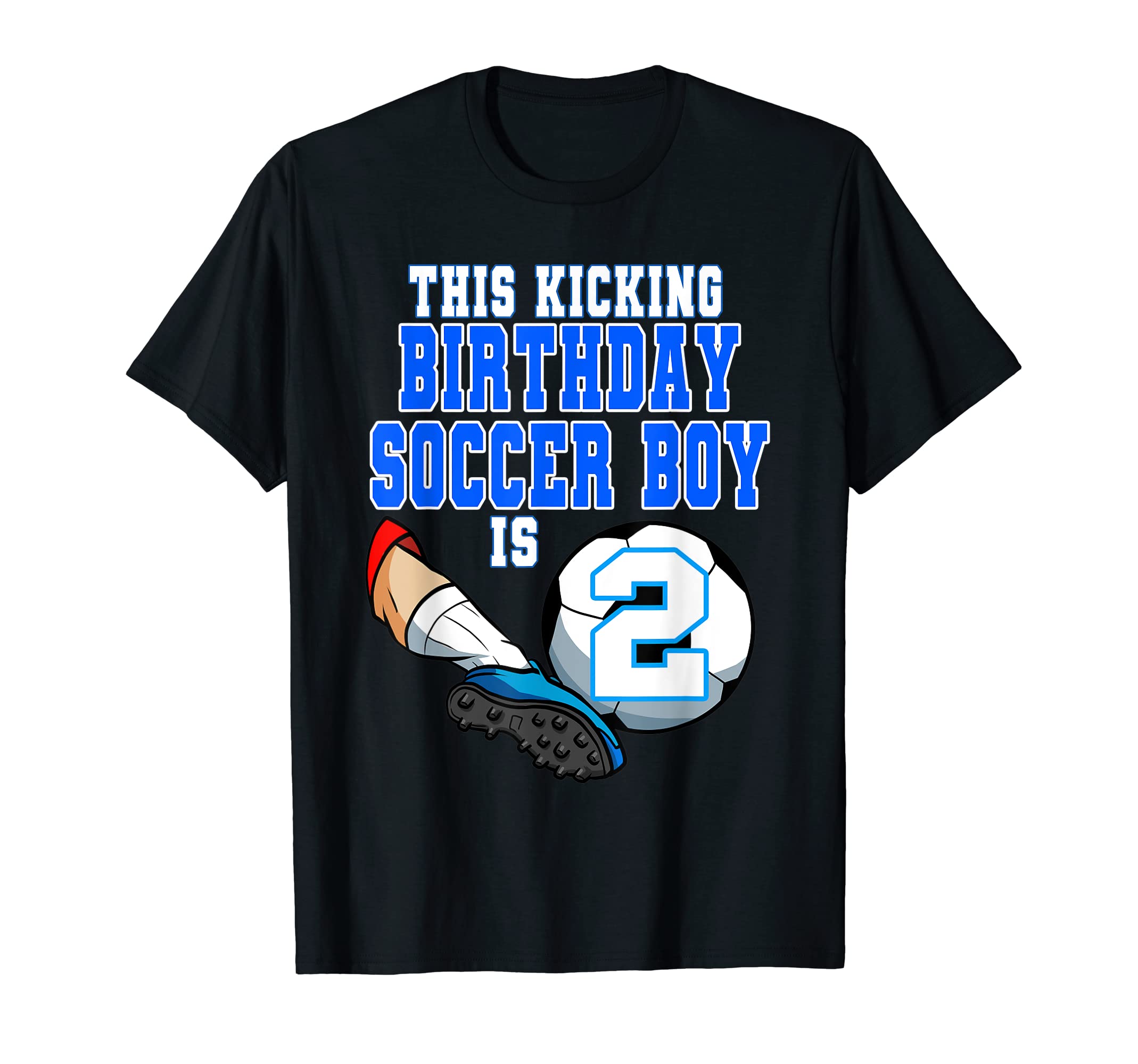 This Birthday Soccer Is 2 Soccer T-Shirt - Novelty Apparel for Adults